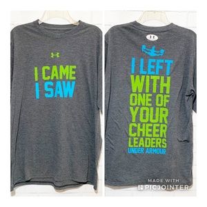 Under Armour Loose Fit Heat Gear Graphic T-Shirt L